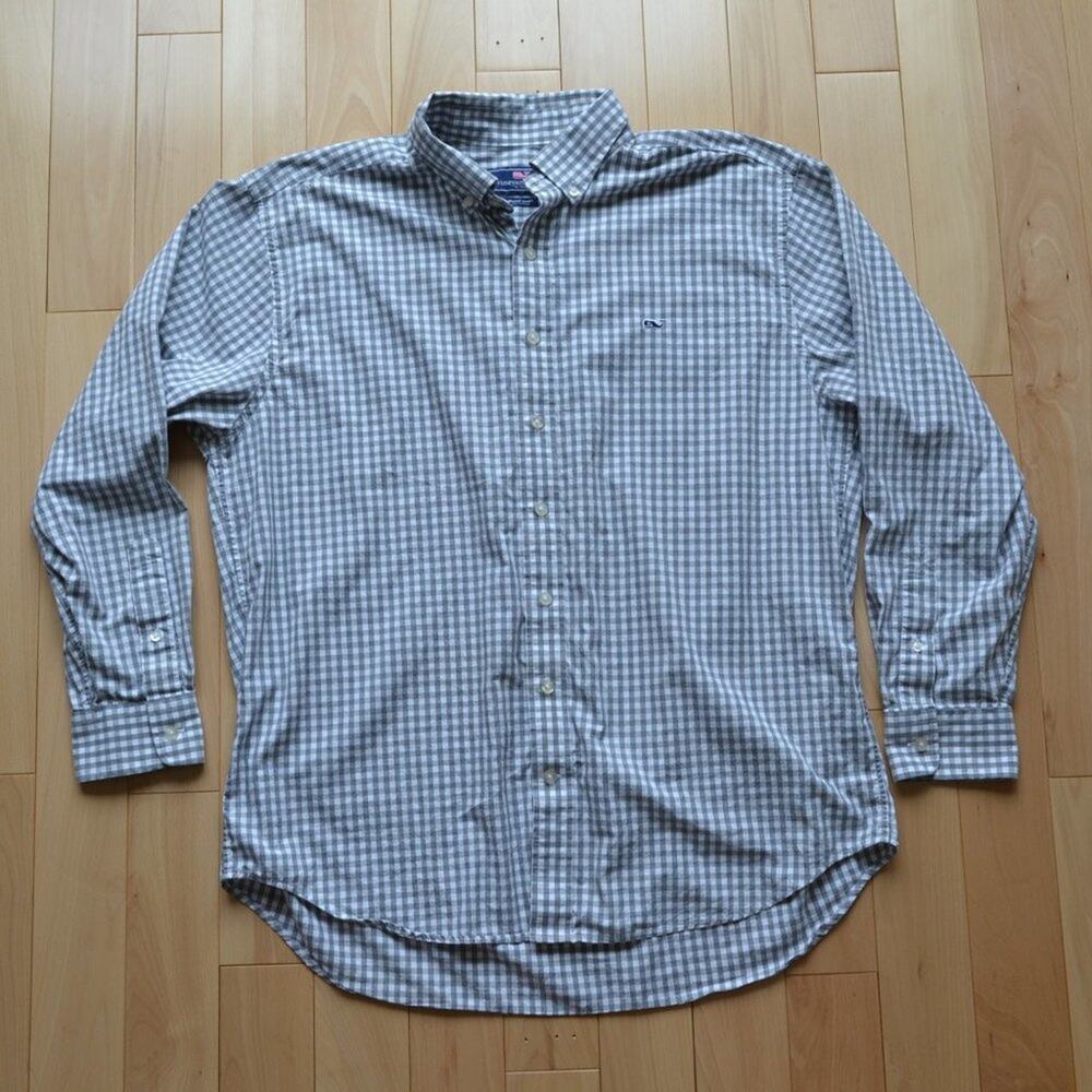 Vineyard Vines Whale Shirt Button Down Size XL